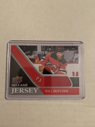 Will Butcher Relic- UD Game Jersey (2020-21 Series 1) 